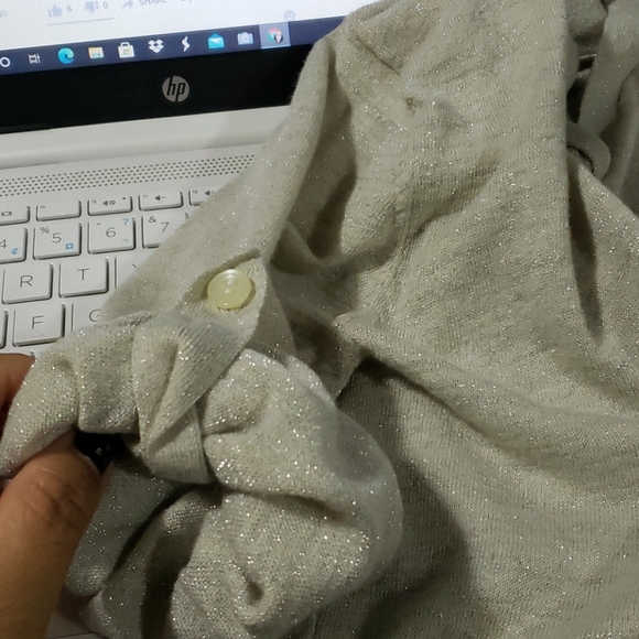 Linen cotton mix Joe fresh cardigan size Medium - Picture 6 of 6